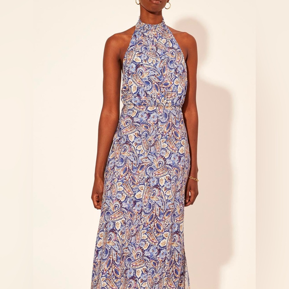 Kivari Dakota Watercolor Paisley Dress - Picture 2 of 8